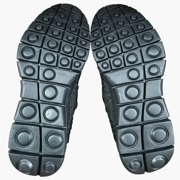 NEW Bernie Mev Victoria Woven Walking Shoe Black Slip On Sneaker US 11 EU 42 NIB - Picture 7 of 12